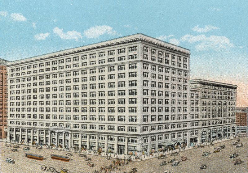 Tienda minorista de Marshall Field and Company, State y Washington de American Photographer