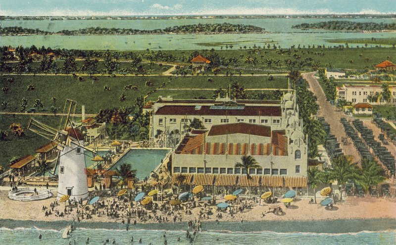 Miami, Florida, hacia 1925: Casino de Miami Beach (foto en color) de American Photographer