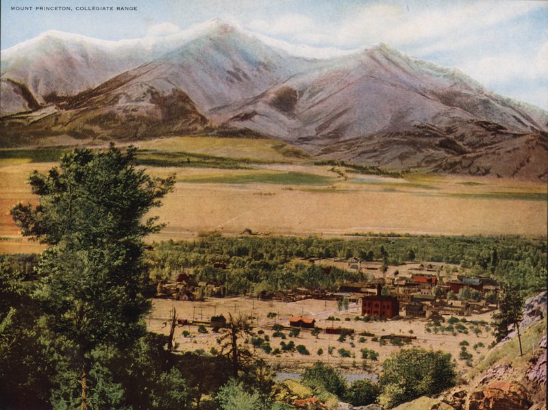 Monte Princeton, Collegiate Range (foto en color) de American Photographer