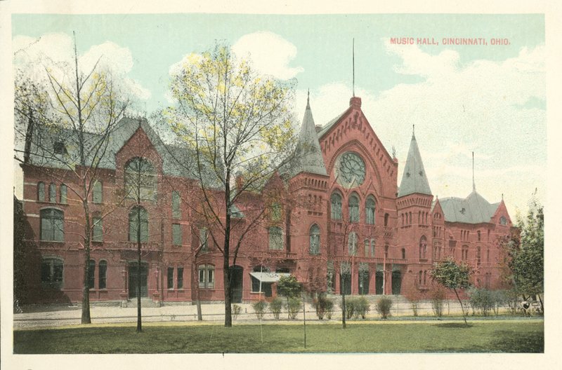 Music Hall, Cincinnati, Ohio (foto en color) de American Photographer