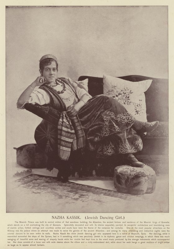 Nazha Kassik, bailarina judía de American Photographer