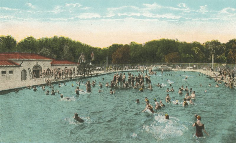 Nueva Orleans: Piscina de City Park (foto en color) de American Photographer