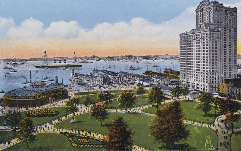 Nueva York: Battery Park (foto en color) de American Photographer