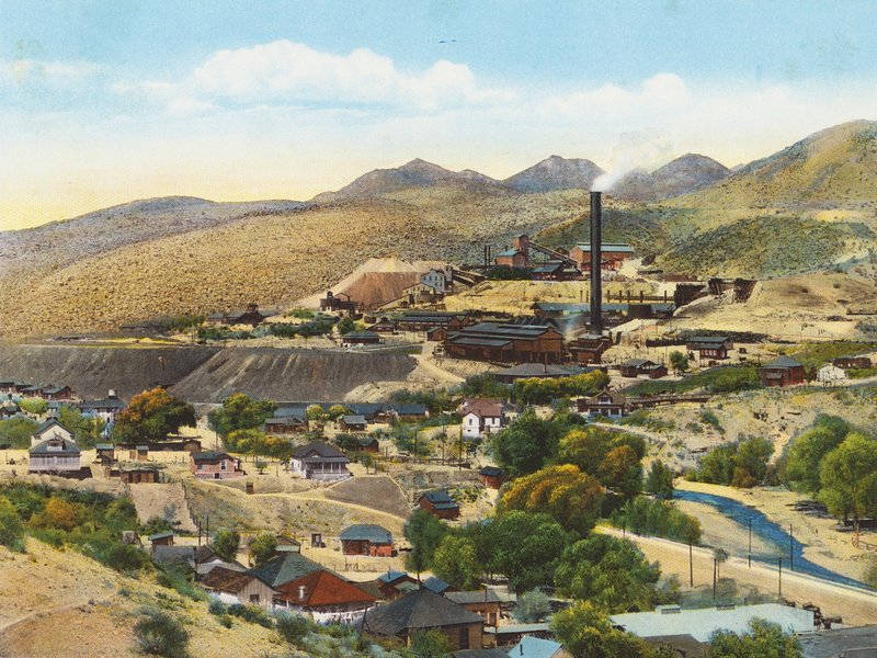 Mina y fundición Old Dominion, Globe, Arizona (foto en color) de American Photographer