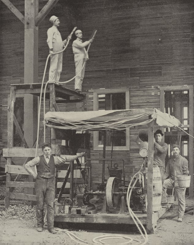 Pintando los Grandes Edificios de American Photographer