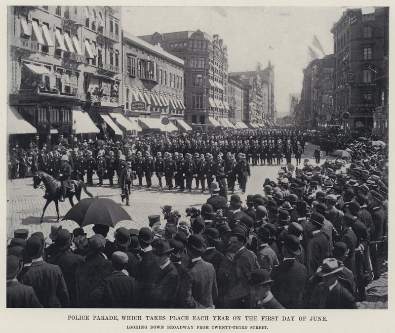 Desfile de la Policía, que tiene lugar cada año el primer día de junio de American Photographer