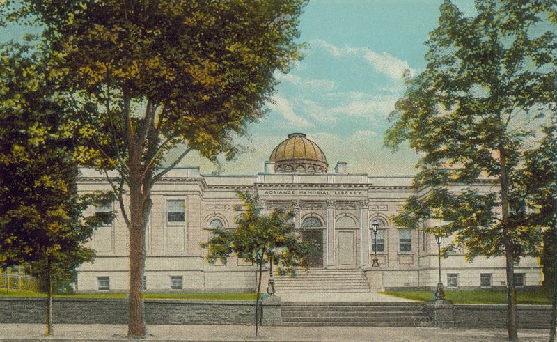 Poughkeepsie: Biblioteca Adriance Memorial (foto en color) de American Photographer
