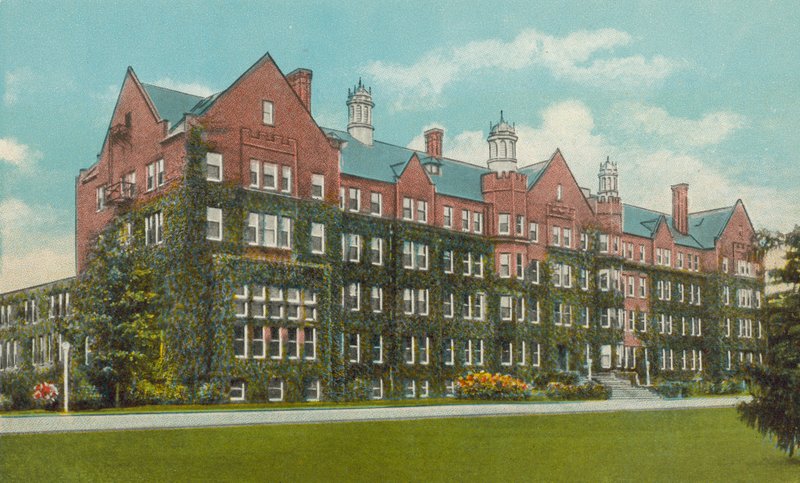 Poughkeepsie: Lathrop Hall, Vassar College (foto en color) de American Photographer