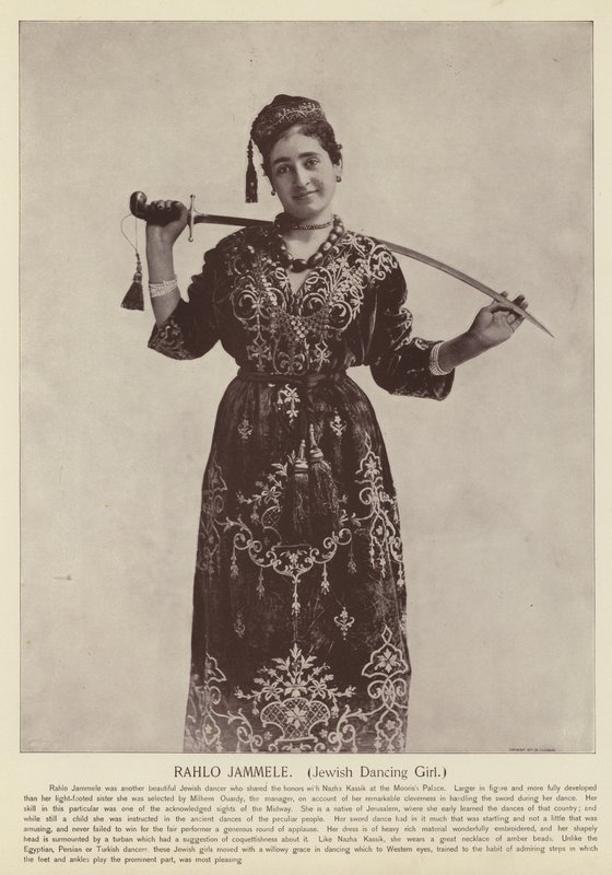 Rahlo Jammele, bailarina judía de American Photographer