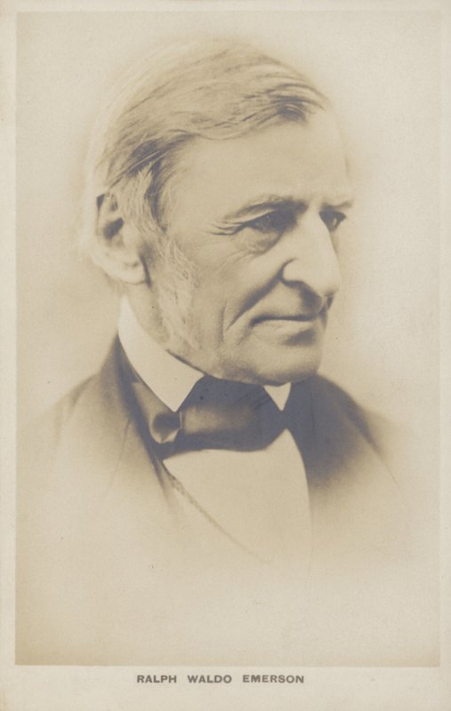 Ralph Waldo Emerson (1803-1882), autor estadounidense de American Photographer