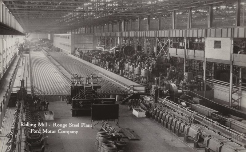 Laminador, Planta de Acero Rouge; Ford Motor Company, Dearborn, Michigan de American Photographer