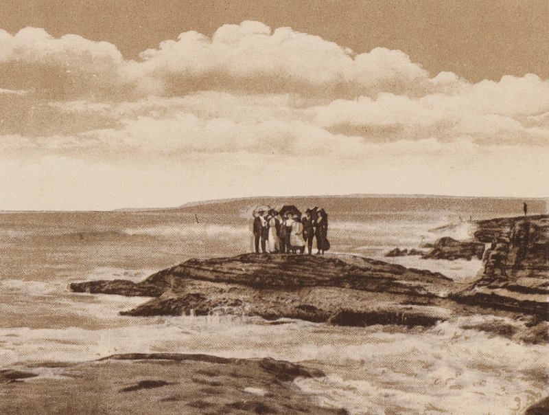 San Diego: Turtle Rock, La Jolla, cerca de San Diego (foto b/n) de American Photographer