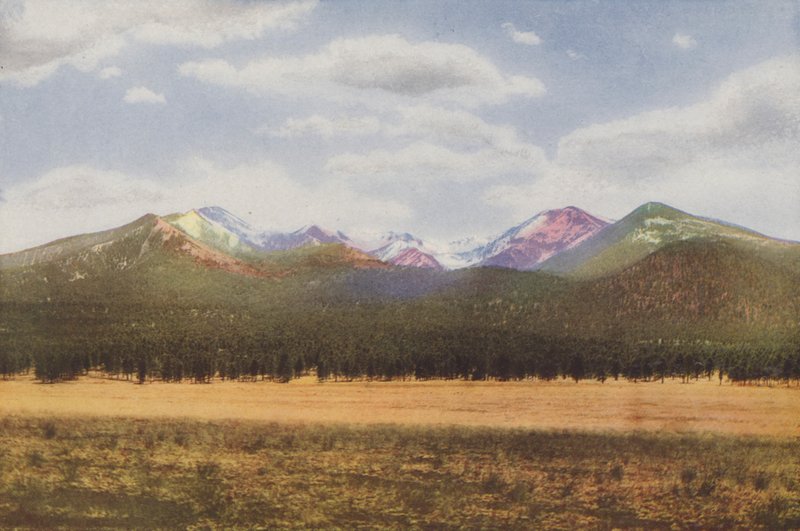 Montañas de San Francisco, Arizona (foto coloreada) de American Photographer