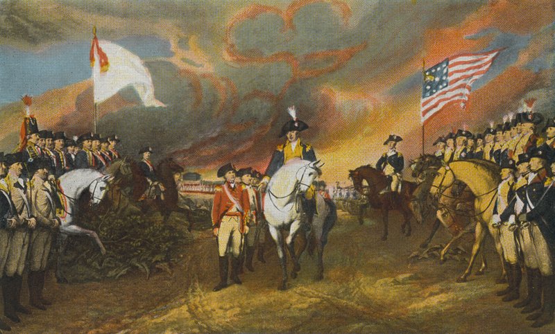 Rendición de Cornwallis, Capitolio de EE.UU. (foto en color) de American Photographer