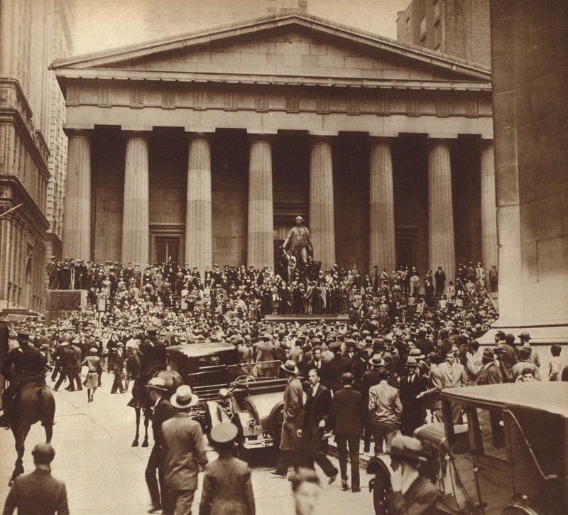 La caída de Wall Street de American Photographer