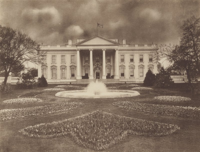 La Casa Blanca (foto b/n) de American Photographer
