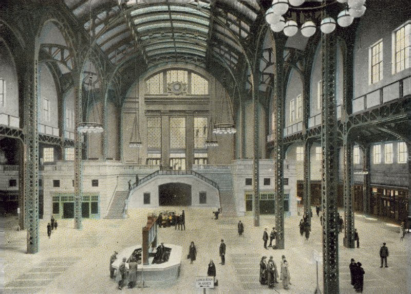 Concourse de tren, Estación Union de Chicago de American Photographer