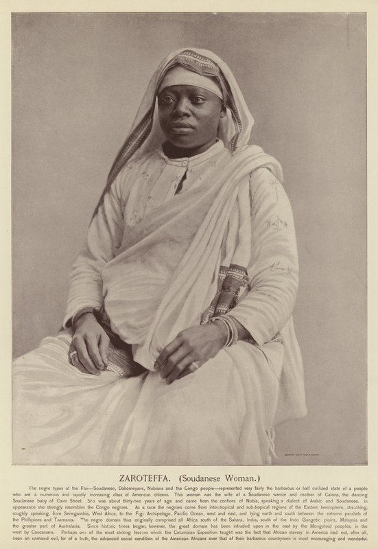 Zaroteffa, mujer sudanesa de American Photographer