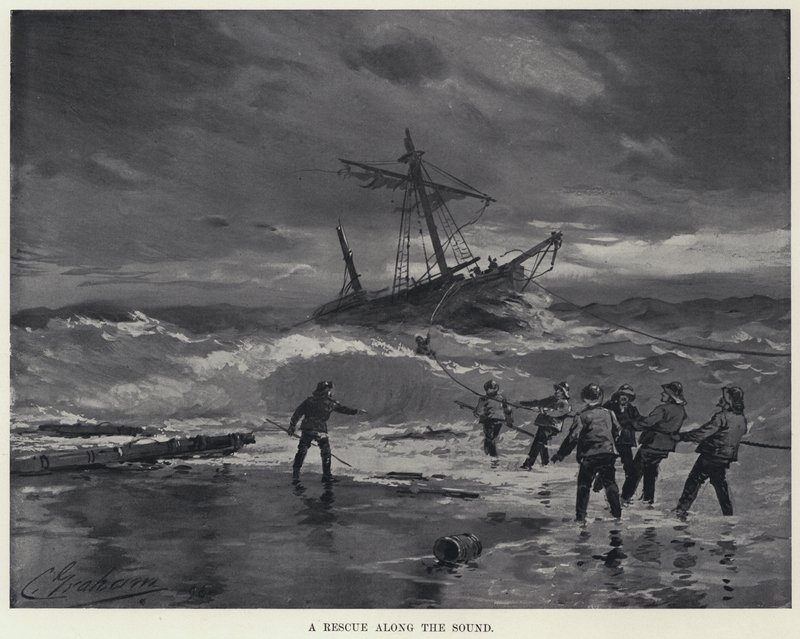 Un Rescate a lo Largo del Sonido de American School