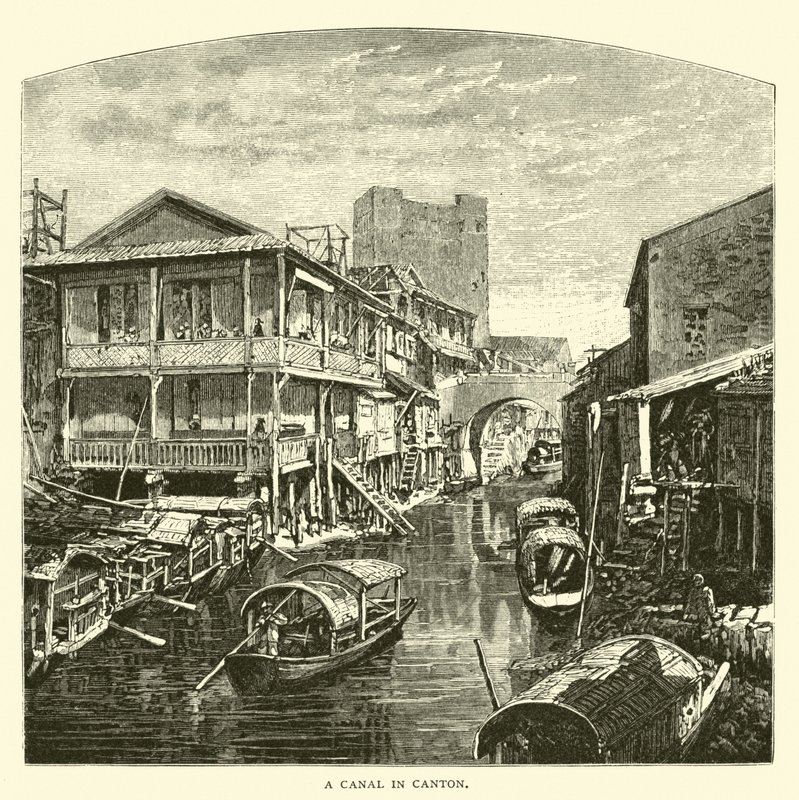 Un canal en Cantón de American School