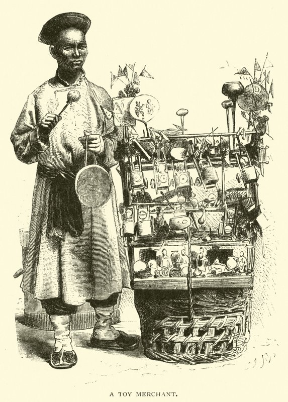 Un comerciante de juguetes de American School