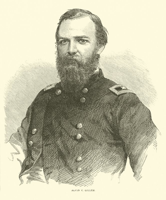 Alvin C Gillem, abril 1865 de American School