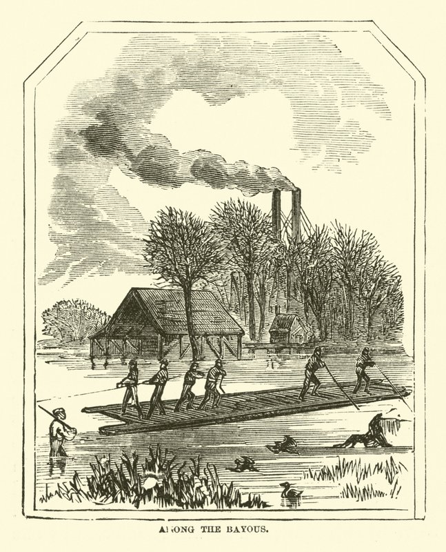 Entre los Bayous, marzo 1863 de American School