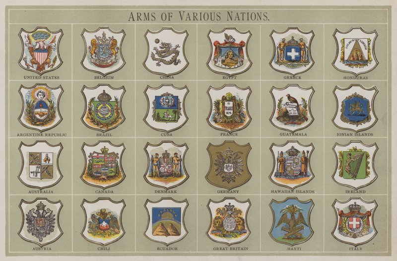 Armas de varias naciones de American School