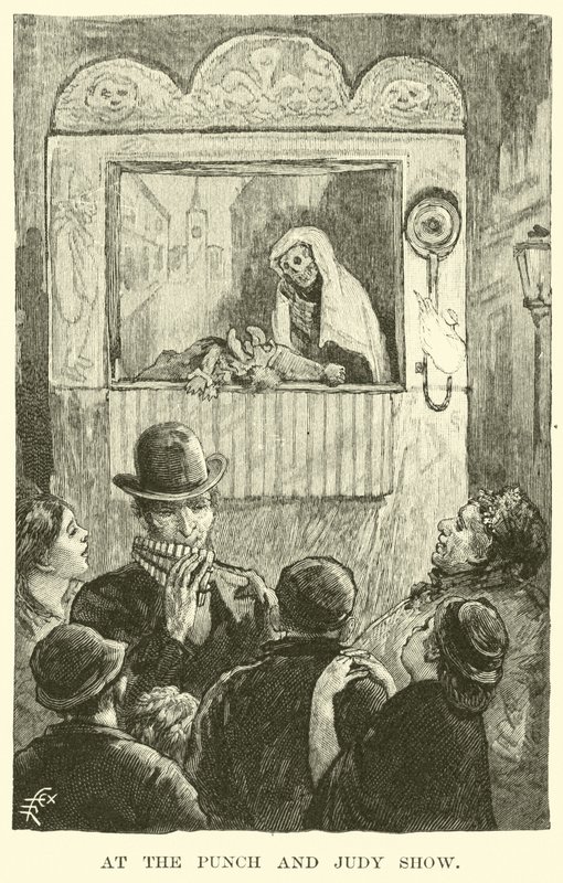 En el Espectáculo de Punch y Judy de American School