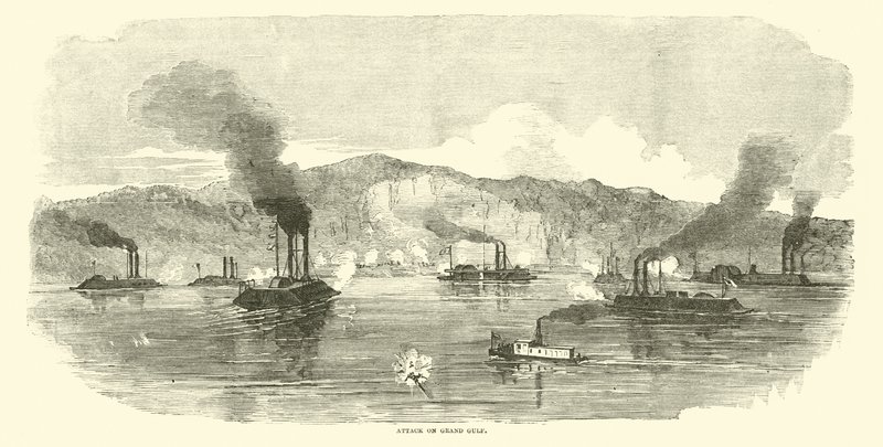 Ataque en Grand Gulf, abril 1863 de American School
