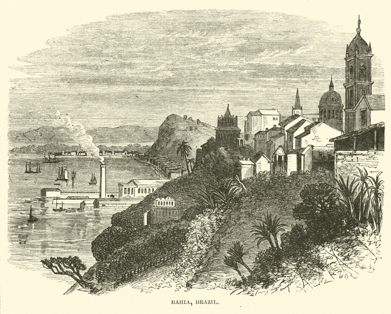 Bahía, Brasil, julio 1862 de American School