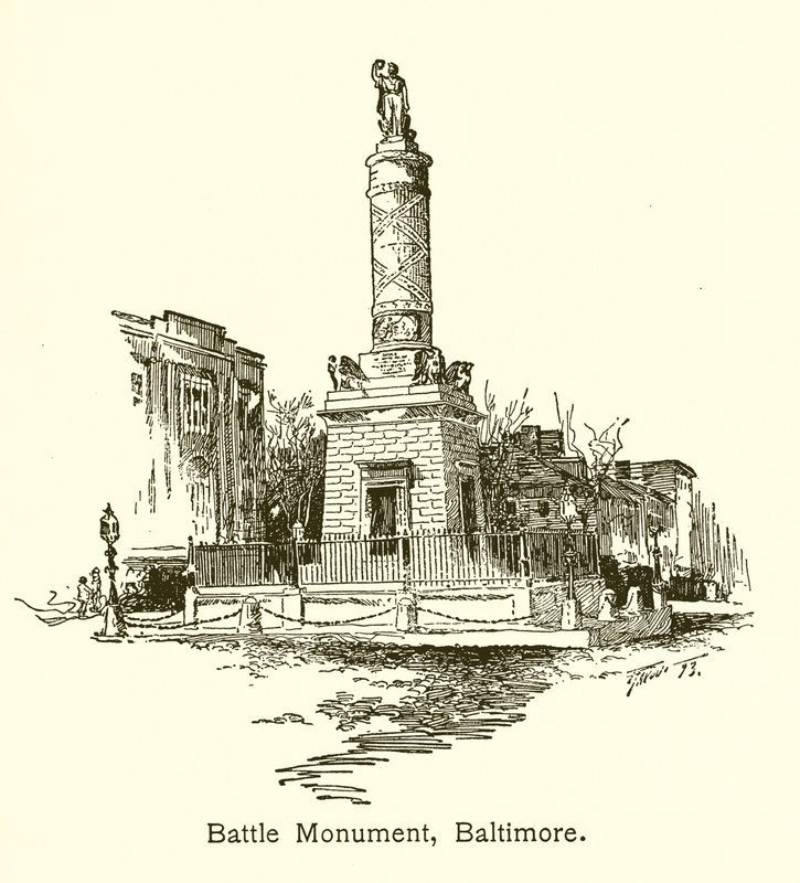 Monumento de la Batalla, Baltimore de American School