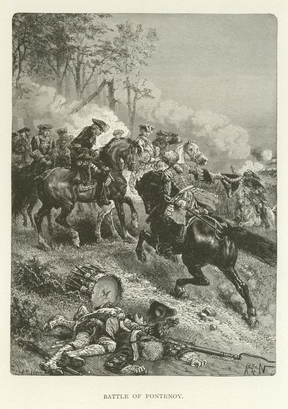 Batalla de Fontenoy de American School