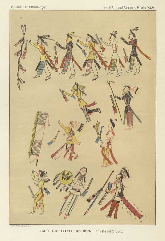 Batalla de Little Big Horn de American School