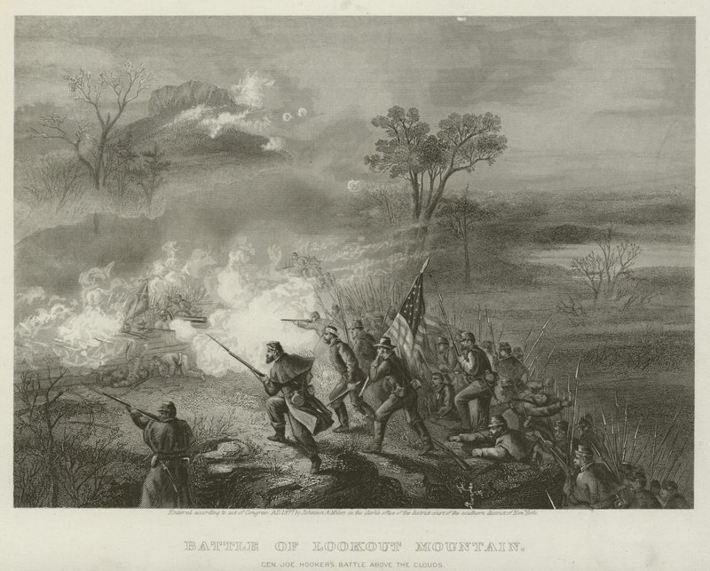 Batalla de Lookout Mountain, 1863 de American School