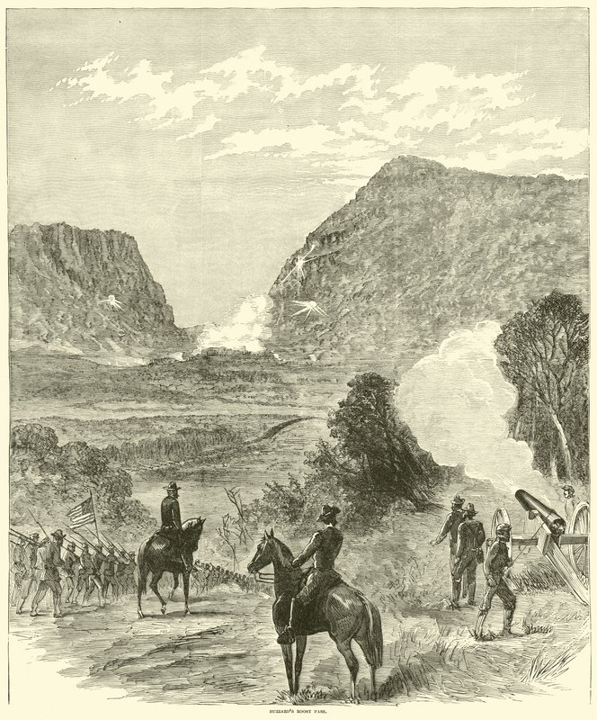 Paso de Buzzards Roost, mayo de 1864 de American School