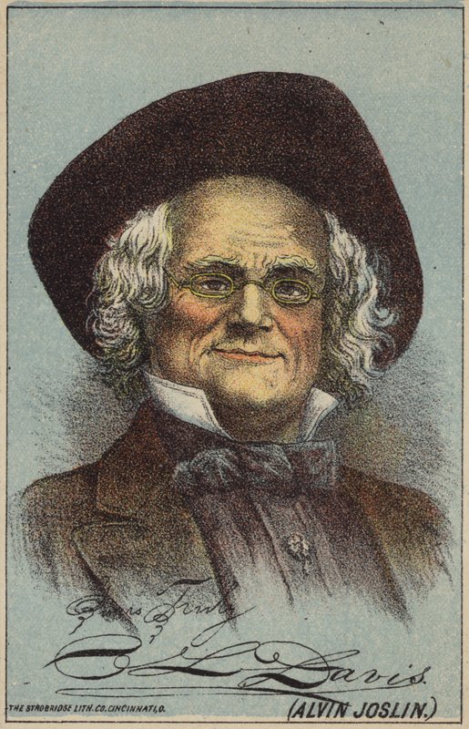 Retrato de C L Davis (Alvin Joslin) de American School