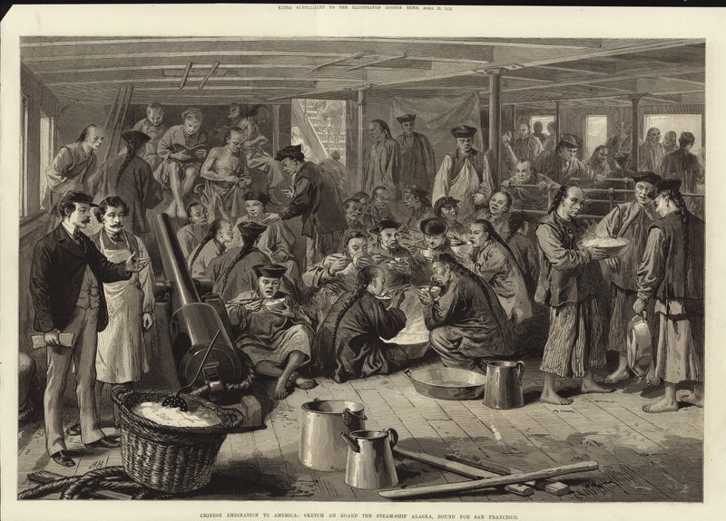 Emigración china a América de American School