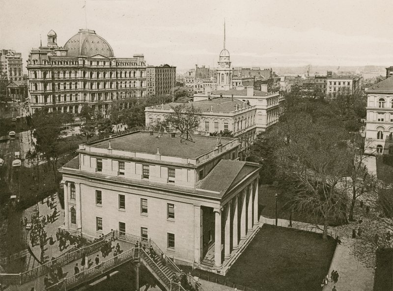 City Hall Park, N.Y de American School