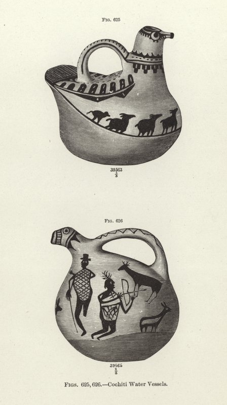Vasijas de agua cochiti de American School
