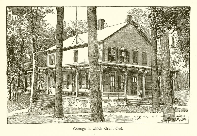 Cabaña en la que murió Grant de American School