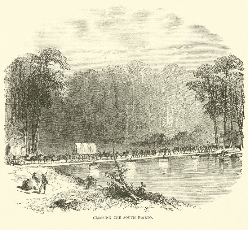 Cruzando el South Edisto, enero 1865 de American School