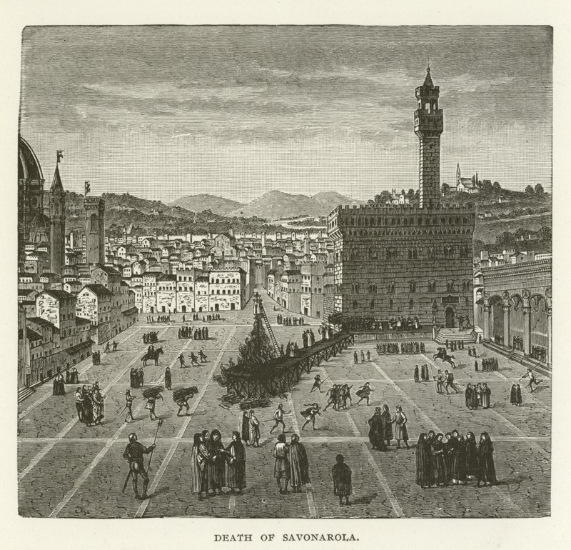 Muerte de Savonarola de American School
