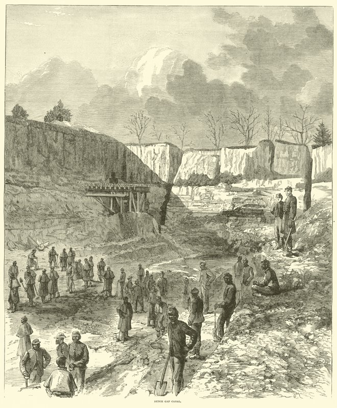 Canal de Dutch Gap, octubre 1864 de American School