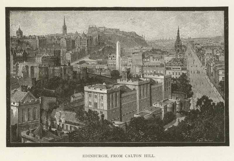 Edimburgo, desde Calton Hill de American School