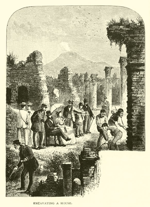 Excavando una casa de American School