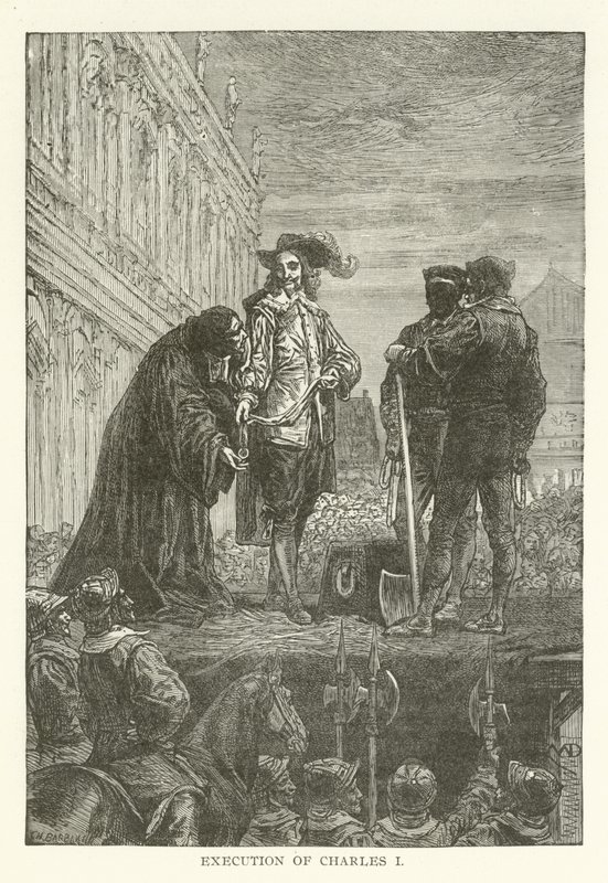 Ejecución de Carlos I de American School