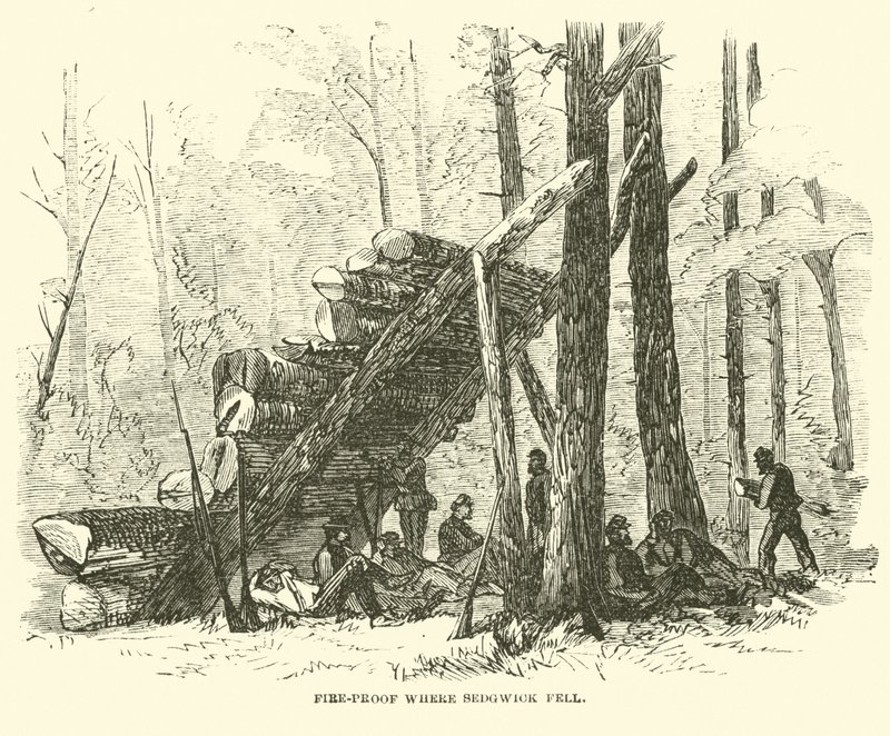 A prueba de fuego donde cayó Sedgwick, mayo de 1864 de American School