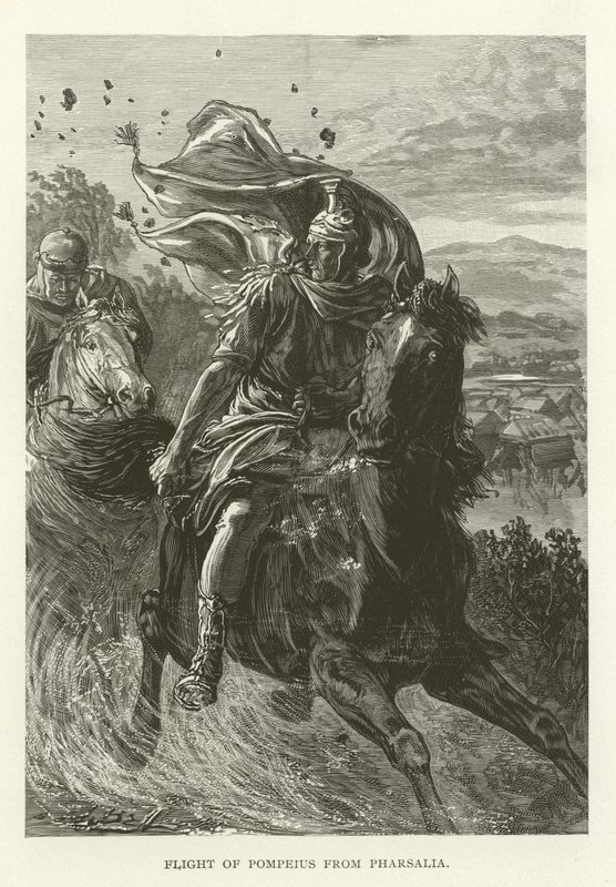 Huida de Pompeyo de Farsalia de American School