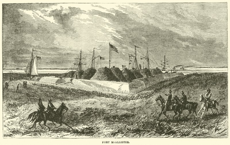 Fuerte McAllister, noviembre 1864 de American School